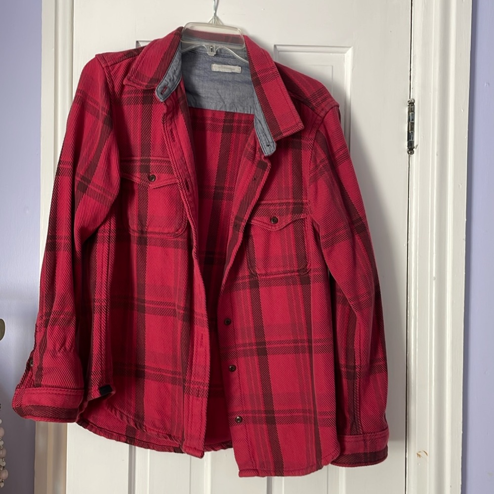 Outerknown classic plaid shirt